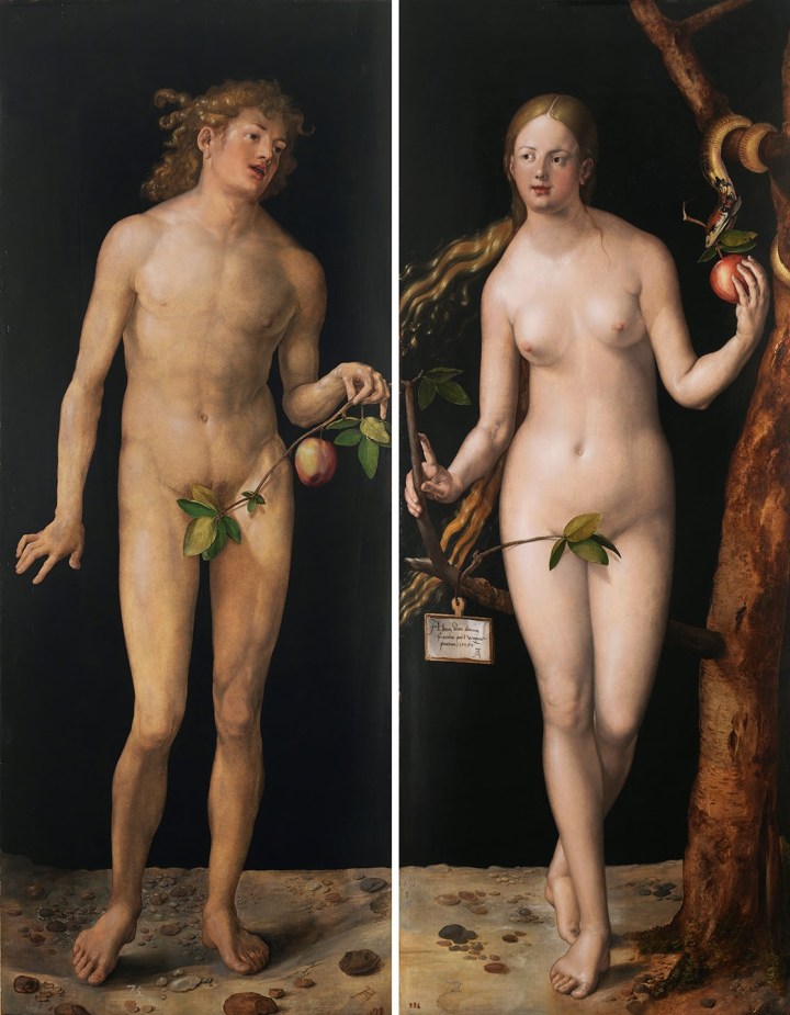 Durero: Adán y Eva (1507) Museo del Prado