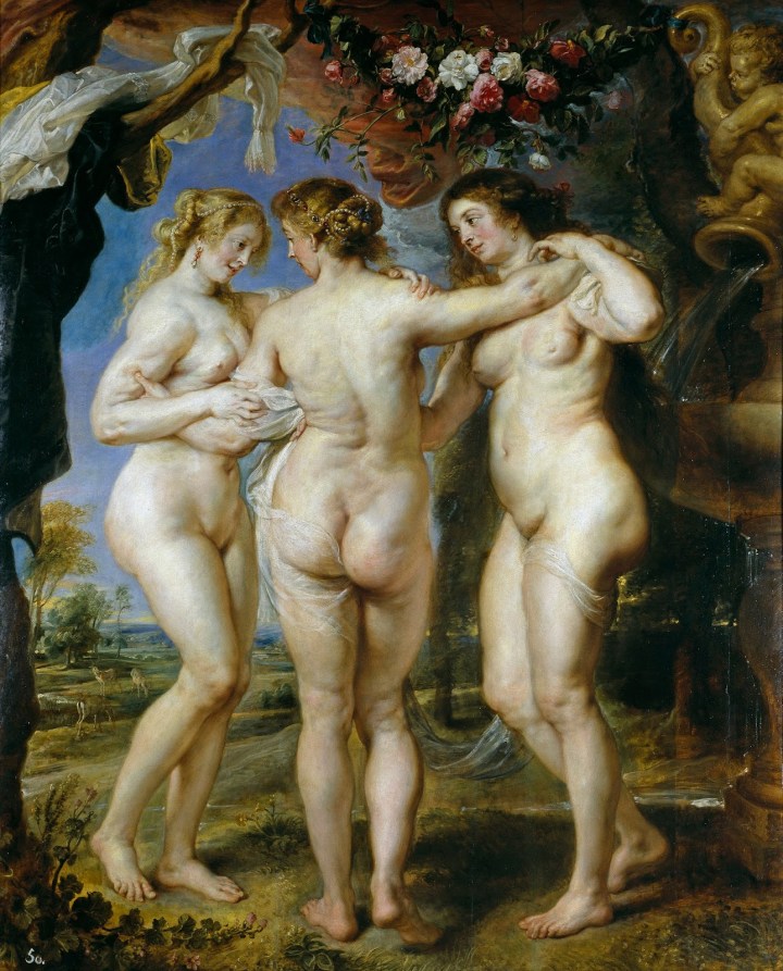 Rubens: Las tres Gracias,1630-1635