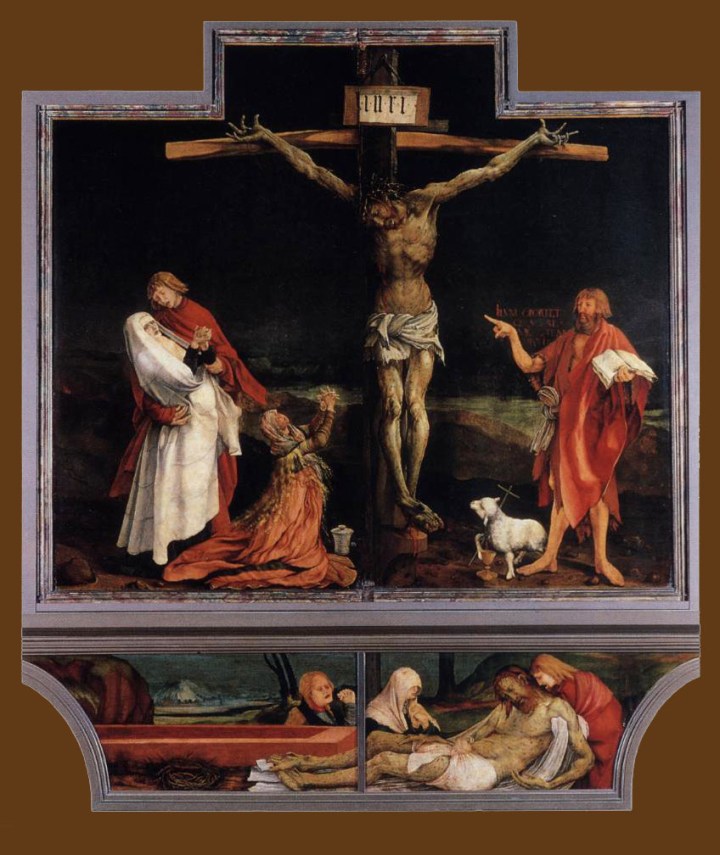 Matthias Grünewald (ca. 1475-1528) Crucifixion Isenheim Altar (1512-1516)