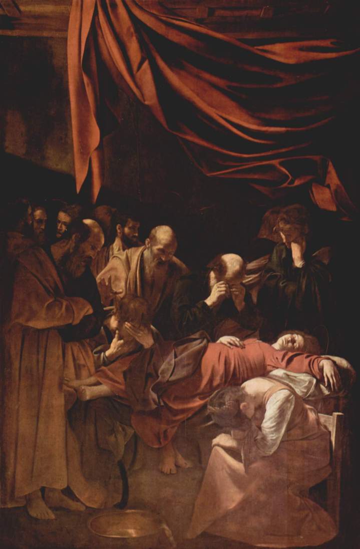 La muerte de la virgen sde Caravaggio