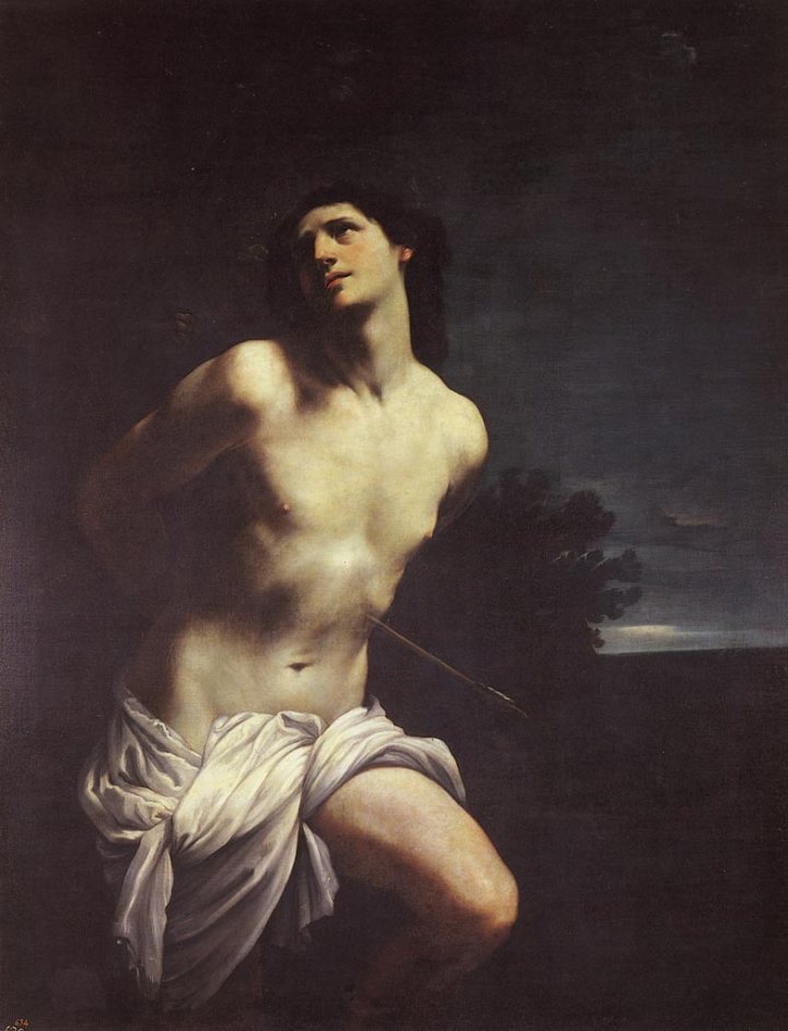 Guido Reni: San Sebastián, 1619, Museo del Prado, Madrid.
