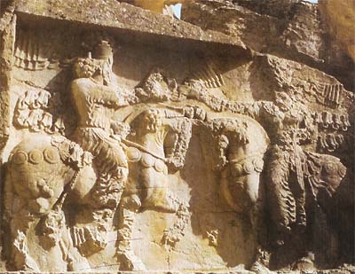  Ahura Mazda corona a Sapor I