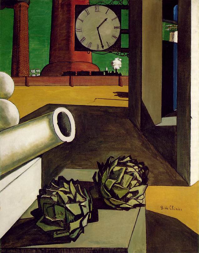 Chirico. La conquista del filósofo. 1914