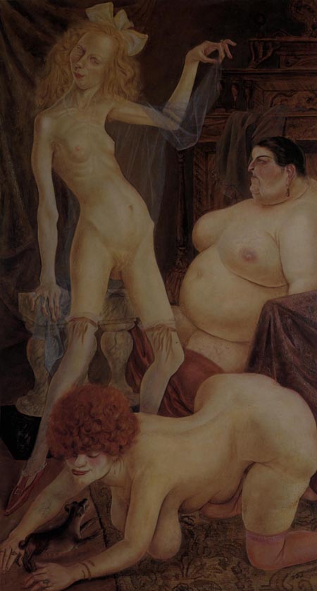 Otto Dix. Tres mujeres. 1926