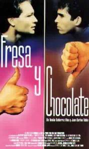 Cartel de la pelicula Fresa y chocolate