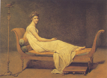 Madame Récamier, 1800. Paris, Louvre.