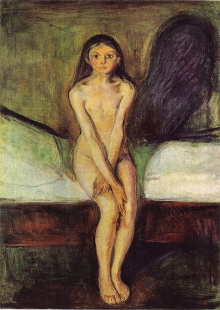 munch-la-pubertad-1893 E. Munc. La pubertad. 1893