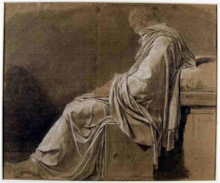 platon-jacques_louis_david-estudio_para_muerte_socrates-dijon-musee_magnin Platón. Estudio para la "Muerte de Sócrates" Jacques Louis David Musée Magnin, Dijon