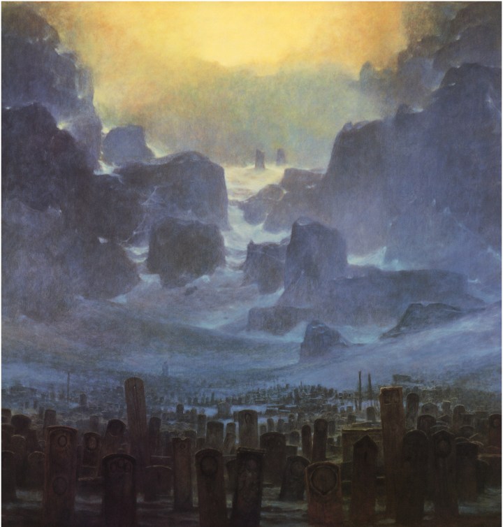 Beksinski. Las Ideas de Platón vistas a través de la niebla y el escepticismo...