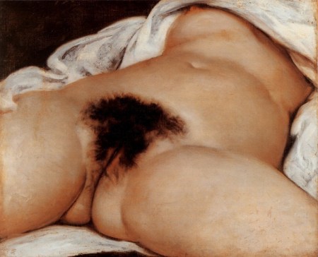 1866 Courbet L’Origine du monde, The Origin of the world,