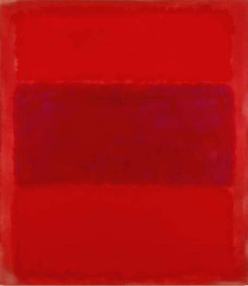 No. 301 (Reds and Violet over Red Red and Blue over Red) [Red and Blue over Red], 1959